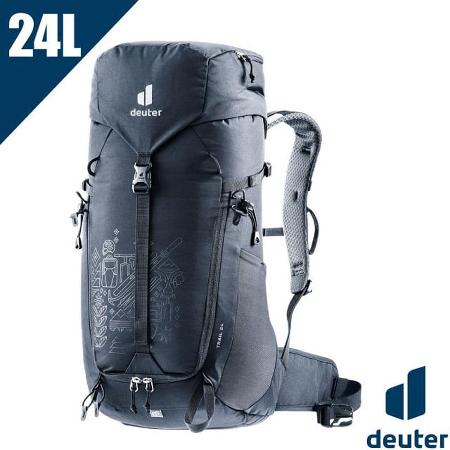 【德國 Deuter】TRAIL限定版輕量拔熱透氣背包24L(125周年紀念款)/3441523 黑✿30E010